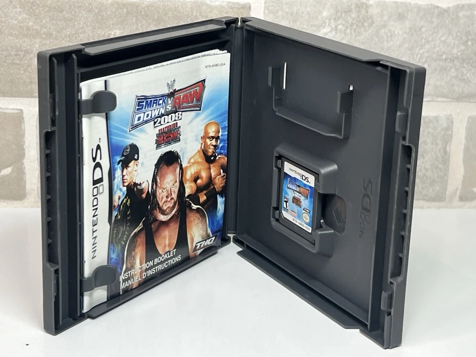 WWE SmackDown vs. Raw 2009 - Nintendo DS - Complete with Manual - Tested - Image 4 of 4