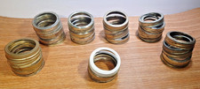Small Mouth Canning Jar Rings LOT OF 34