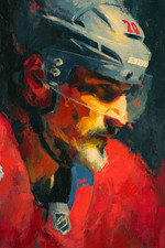 💎Alex Ovechkin – Hockey Legend Series | Fine Art Pop Edition | 24x36 Print V6