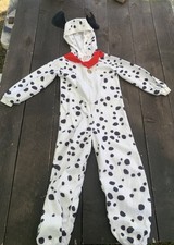 Vtg 101 DALMATIONS HALLOWEEN COSTUME 4T child toddler Disney Store Pongo