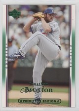 2007 Upper Deck Predictor Edition Green Jonathan Broxton #358 i7u