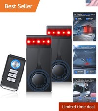 108db Wireless Car Alarm System With Vibration Sensor Red Light - Ultimate ...