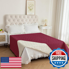 Waterproof Bed Sofa Blanket 68x82in Comfy Couch Mat for Pets Anti-Slip Incontine