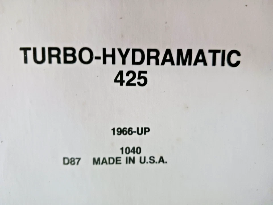 TH425 1966 - 1977 Transmission Overhaul Gasket & Seal Kit LK-34900-F1 - Image 3 of 4