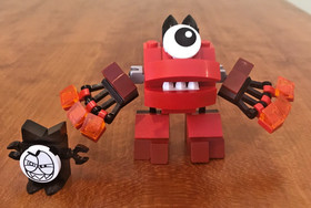 Lego Mixels Series 1 41501 Vulk Complete with Instructions Excellent Condition