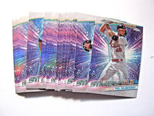 22 Different 2024 Topps Series One Chrome Stars Of The MLB