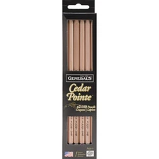 General Pencil Cedar Pointe Graphite Soft #2 Pencils 12/Pkg-