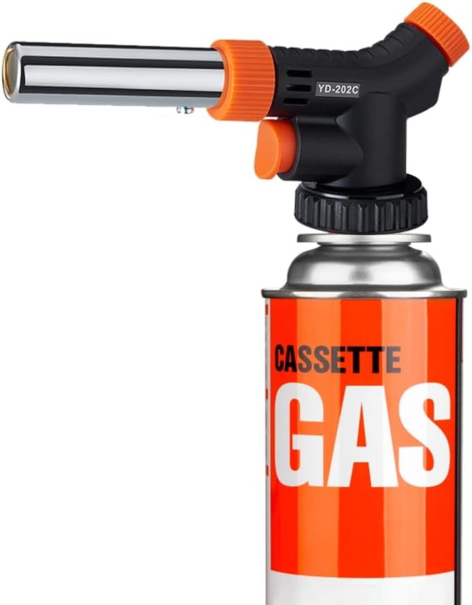 Adjustable Butane Culinary Torch - Professional Kitchen Cook