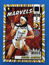 2025 #6 Rickea Jackson Panini Donruss WNBA Net Marvels Insert