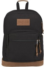 JanSport Right Pack Premium Backpack - Daypack with 15" Laptop Sleeve, Black