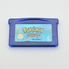POKÉMON ZAFFIRO GAME BOY - ORIGINALE ITA - BATTERIA NUOVA - ADESIVO BUONO