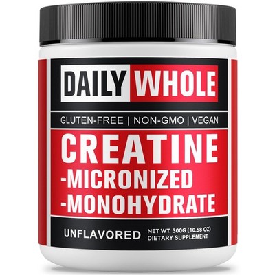 5000mg Creatine Monohydrate Micronized Powder, Pure Unflavored Micronized Cre...