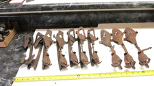 10 Old Antique Metal Ice Skates Holiday Decor