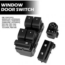 Window Control Door Lock Mirror Switch 20945129 for Chevy Silverado GMC Sierra