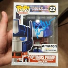 Funko Pop! Retro Toys Transformers Optimus Prime #22 signed by peter cullen