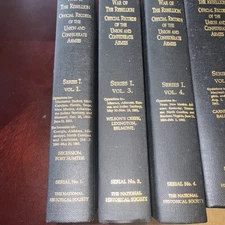War of the Rebellion Official Records The National Historical Society 7 Volumes