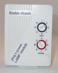 Radio Shack; Plug n Power LAMP Module; Cat. No. 61-2682B - For Indoor Use Only