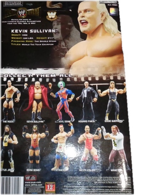 WWE CLASSIC SUPERSTARS SERIES 19 KEVIN SULLIVAN WRESTLING  KEVIN SULLIVAN‎ WWE CLASSIC SUPERSTARS SIGNED & SEALED ACTION FIGURE SERIES 19 main image 0