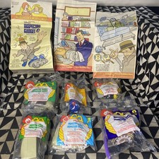1999 Inspector Gadget McDonald s Happy Meal Toys With Bags NOS New Sealed Lot