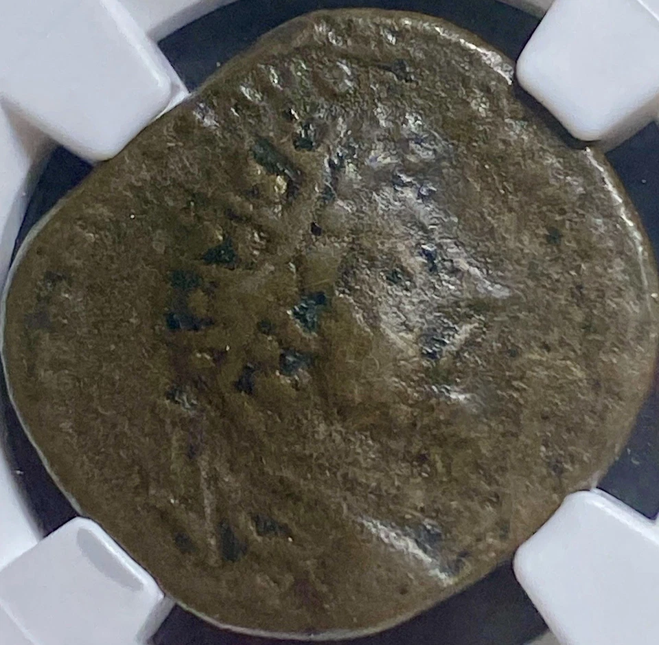 Emperor Marcus Aurelius Dupondius 161AD-180AD NGC Graded Ancient Roman Coin - Image 3 of 4