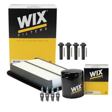 Wix Tune Up Kit Denso 4 Spark Plugs & Coil Boots Kit for Toyota Van 2.2 L4 Auto