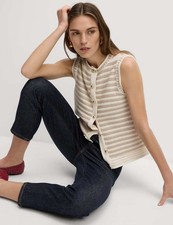 Marks & Spencer Womens Cotton Cropped leg Jeans in Dark Indigo - M&S