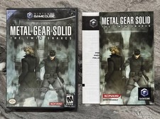 Metal Gear Solid: Twin Snakes Nintendo GameCube - Case  Manual Only