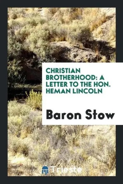 Baron Stow | Christian Brotherhood | Taschenbuch | Englisch (2017)-image