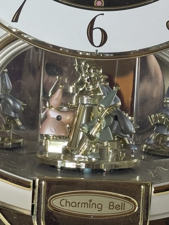 Reloj Campana Seiko Melodies In Motion Encantador QXM109SRH Edición Coleccionista Foto 4 de 4