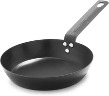 Merten & Storck Pre-Seasoned Carbon Steel Induction 8 Frying Pan Skillet, Oven S