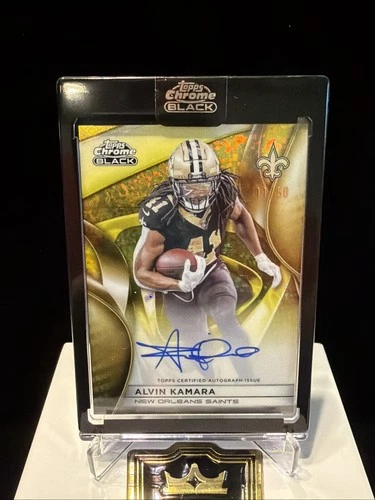 2025 Topps Chrome Alvin Kamara Chrome Autographs (RAW)