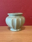 Vintage Haeger Planter Sage Green Round Pottery