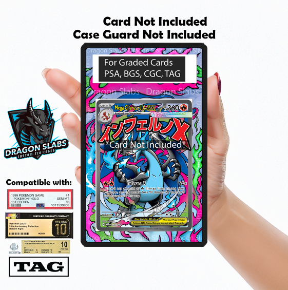 Mega Charizard X EX 023 Promo PSA BGS CGC TAG Extended Art Pokemon