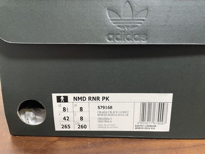 Adidas NMD RNR PK Sneakers Black/Red/Blue Size 8.5US (26.5cm) | eBay 