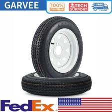 2pcs 4.80-12 4.80x12 Trailer Tires With 12 Rims 4 Lug On 4 Center Bore 2.83 2pcs 4.80-12 4.80x12 Trailer Tires With 12 Rims 4 Lug On 4 Center Bore 2.83