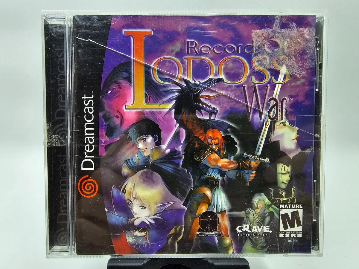 Sega Dreamcast Record of Lodoss War Video Games for sale | eBay