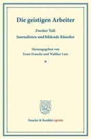 Die Geistigen Arbeiter. Walther Lotz