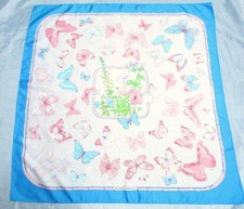 HERMES Carre 90 Seide 100 % Schal mehrfarbig FARANDOLE authentisch G02172472