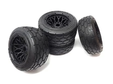 Rovan Baja Buggy Slab Stone On-Road Tires on Rims (set of 4)