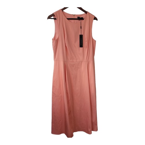chinese dress ladies Donna Karan Women's Jewel-Neck Faux-Wrap Dress - Black