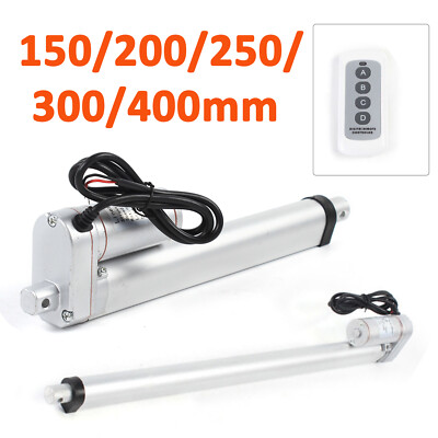 150/200/250/300/400mm Elektrischer Linear Actuator Motor Linearantrieb 900N 12V
