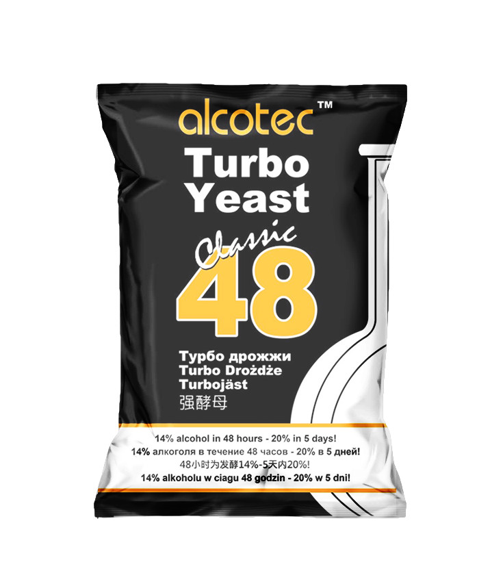 Alcotec 48 turbo CLASSIC yeast alcohol spirit free fast Delivery UK