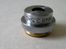 LOMO objective Planachromat PLAN 3,5x 0,10 microscope ZEISS