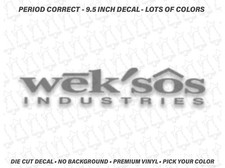 Wek Sos Industries Decal Sticker Japan Jdm Civic Period Correct Fatlace Illest