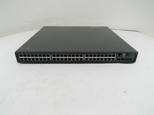 Hp H3c 48 Port Gigabit 4x Sfp Switch Poe S51 52c Pwr Ei Procurve Warranty Ebay