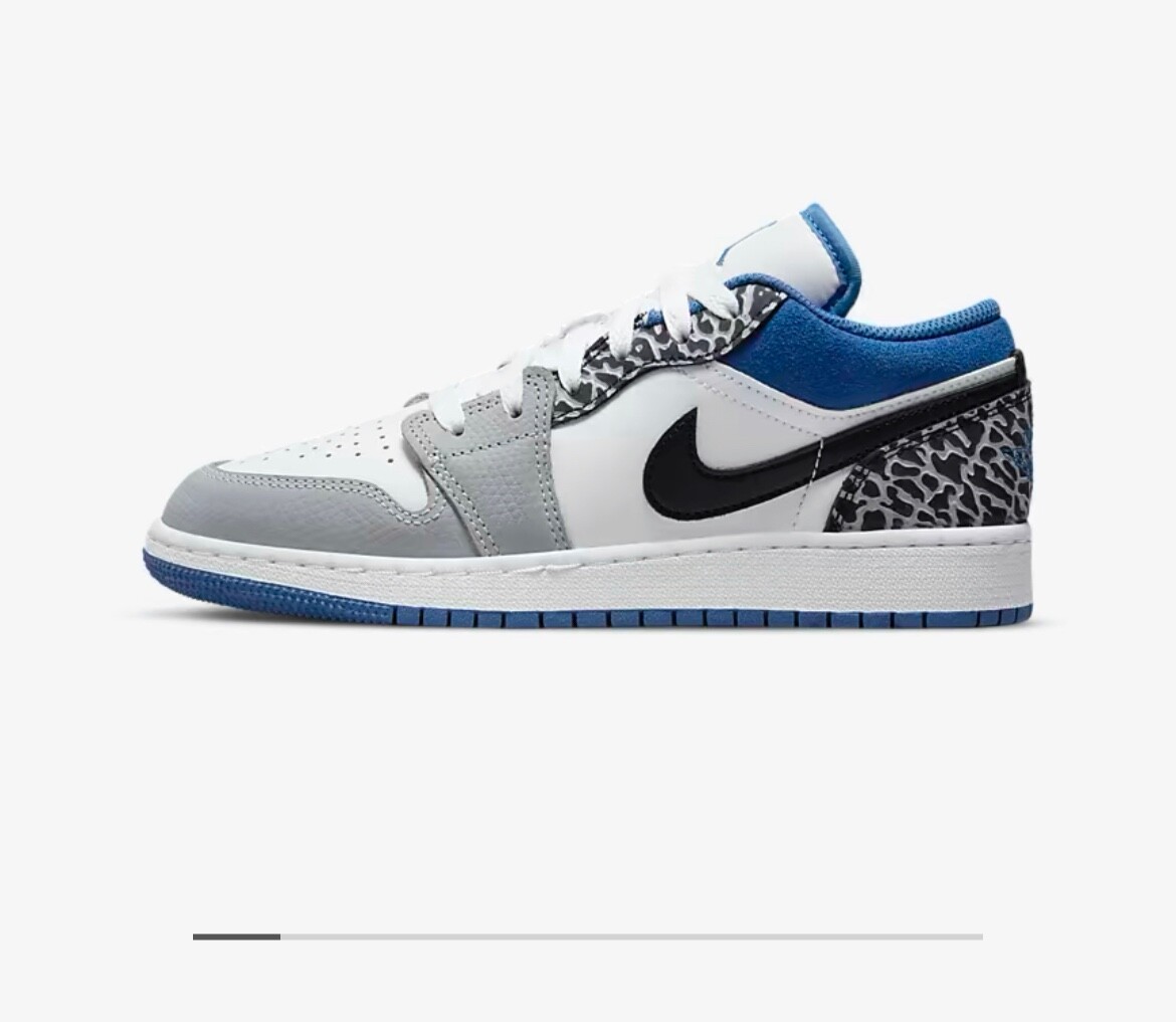 nike air jordan low SE True Blue Size 4.5, brand new with box. Sold out on Nike image 3