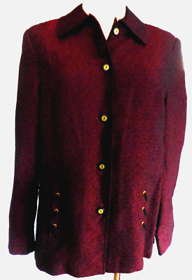 Retro Chicc Damen Blaser  Gr. 42 Beere ( ungefüttert )