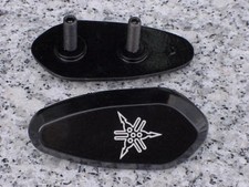 Yamaha YZF R6 R6S R1 BILLET MIRROR BLOCK OFF PLATES