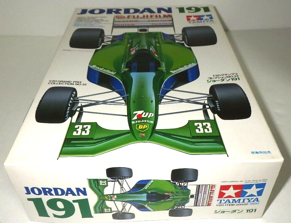 Tamiya Rare Kit 1/20 Grand Prix Limited Machine Jordan 191 Japan Highly Detailed