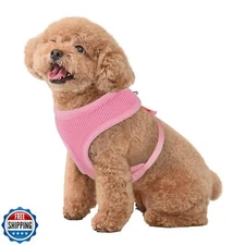 MoNiBloom Dog Harness for Small Sized Dog, Soft Puppy Padded Vest for Walking